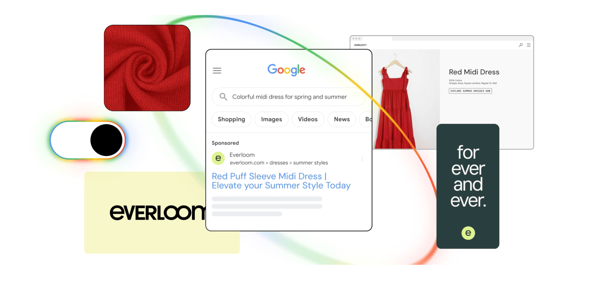 Google AI Max — an AI-generated sponsored Search ad built from a brand’s product feed